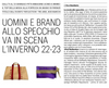 QN - Uomini e brand allo specchio. Va in scena l'inverno 22-23