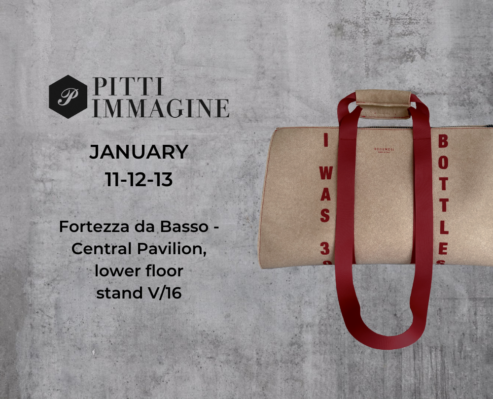 Regenesi präsentiert neue Modeaccessoires auf der Pitti Uomo 2022