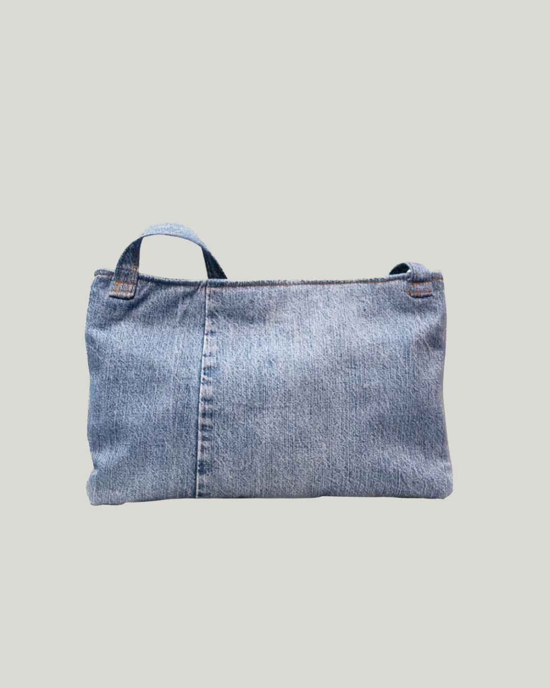 REGENERATE YOUR JEANS MINI-SCHULTERTASCHE AUS DENIM