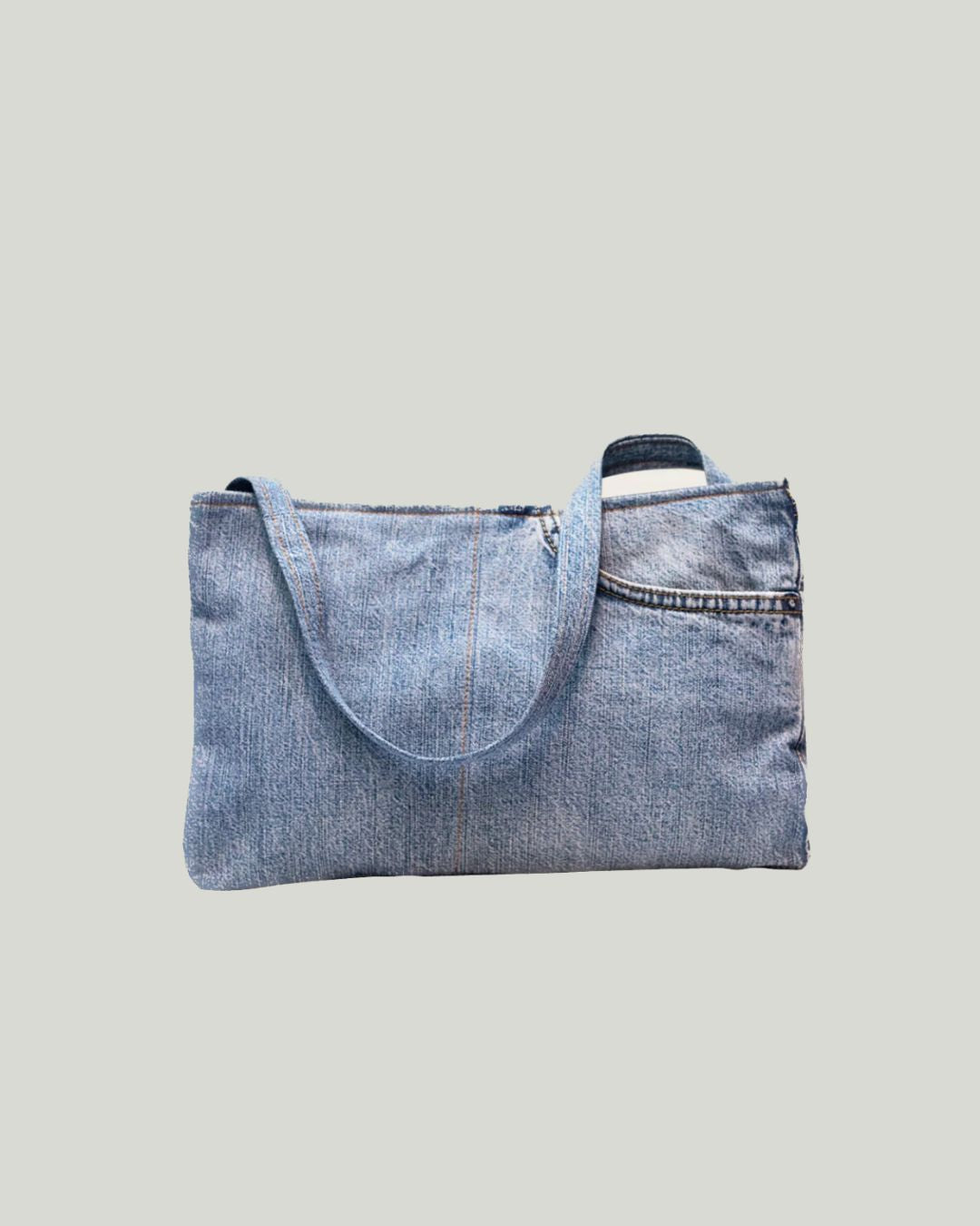 REGENERATE YOUR JEANS MINI-SCHULTERTASCHE AUS DENIM
