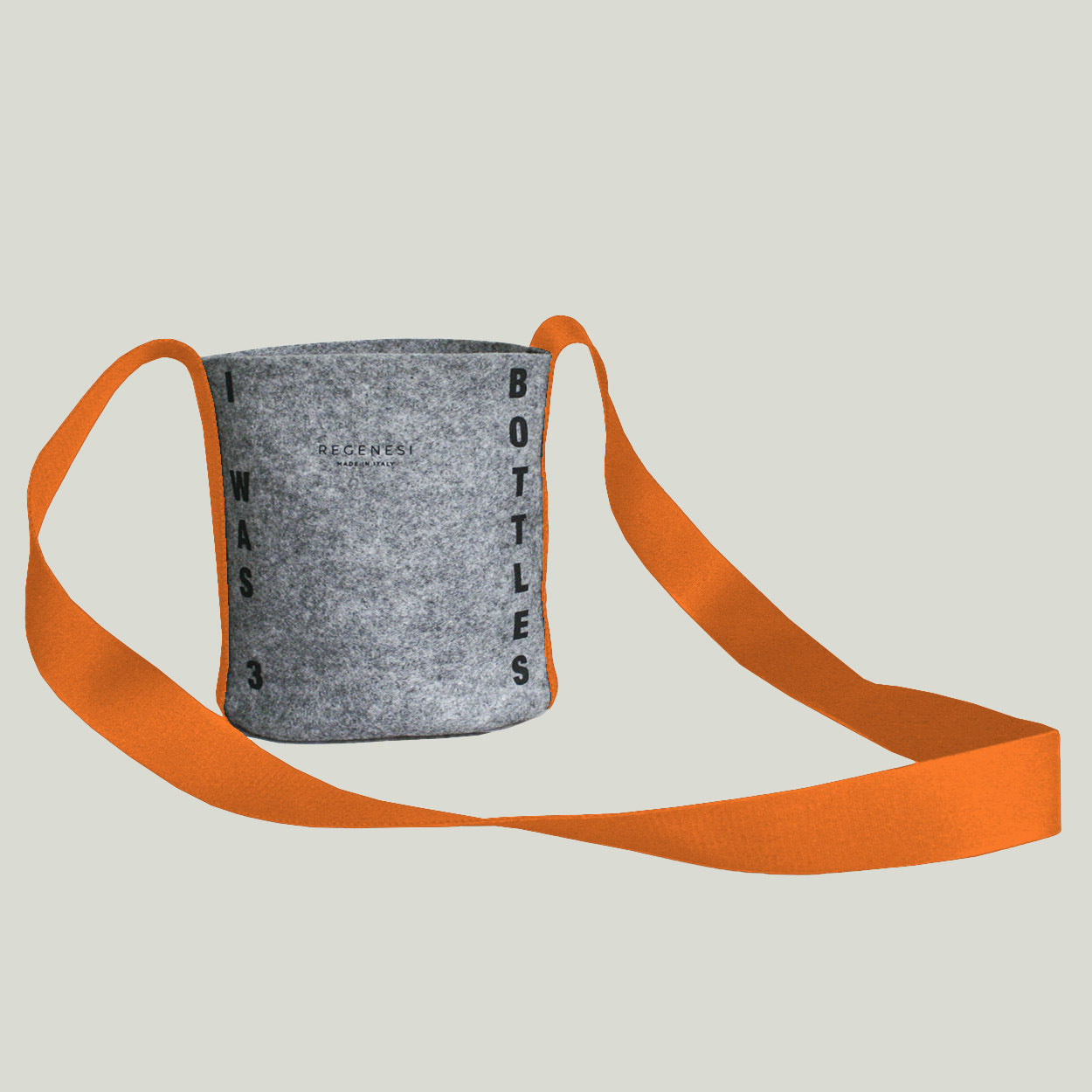 RE-FLAG MINI BEUTELTASCHE GRAU