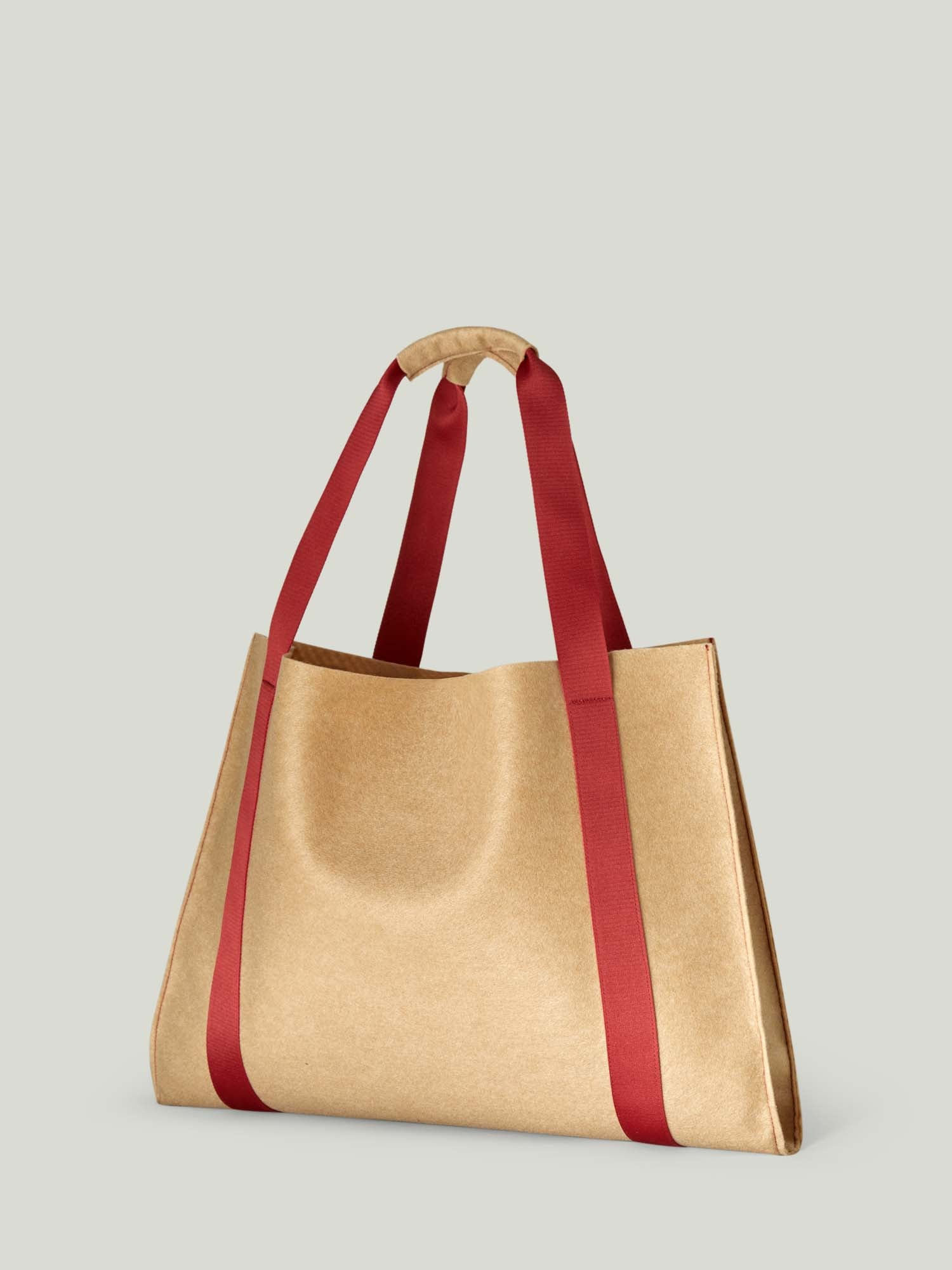 RE-FLAG MAXI SHOPPING BEIGE