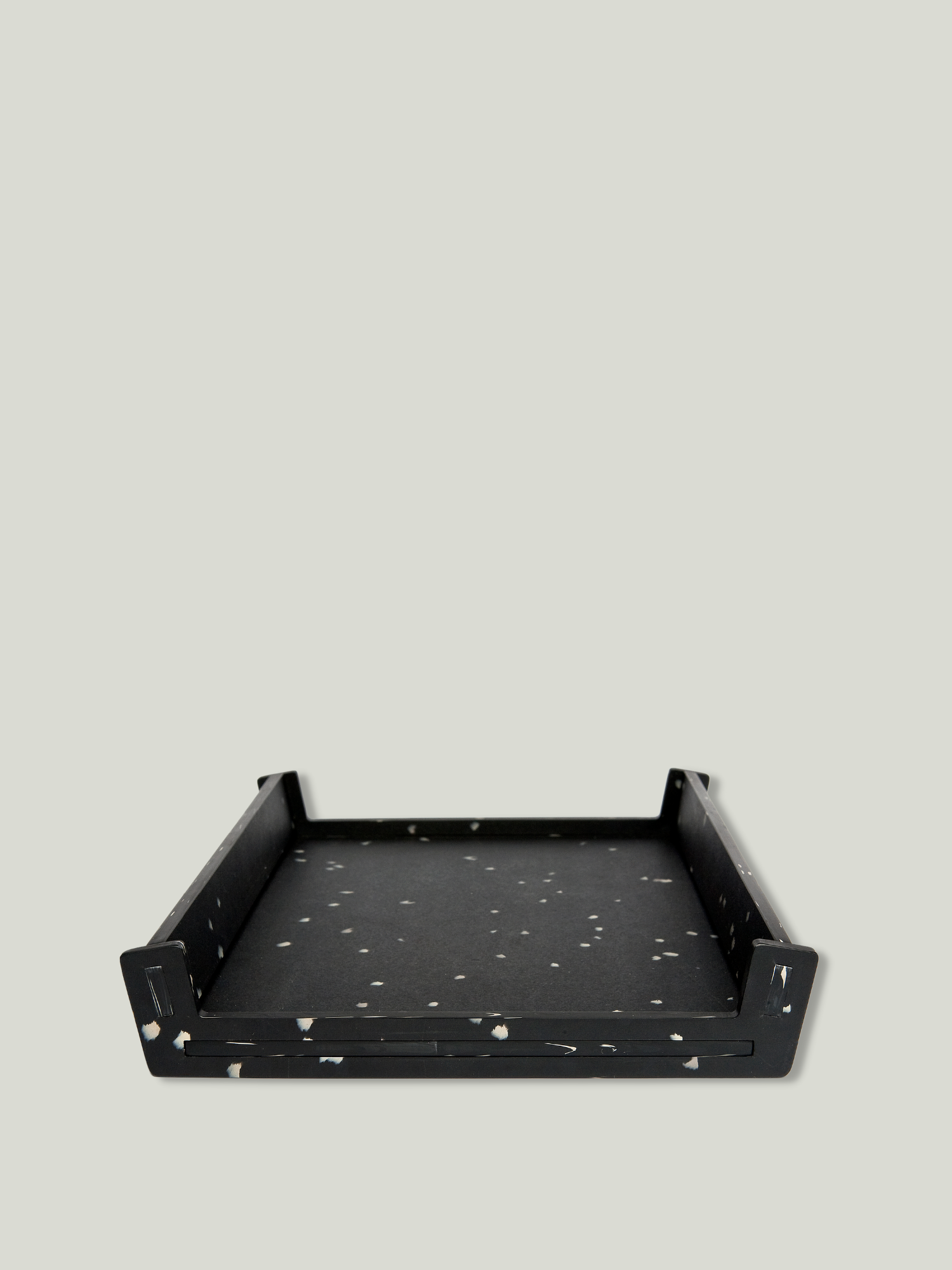 Set da scrivania di design in plastica riciclata Regenesi