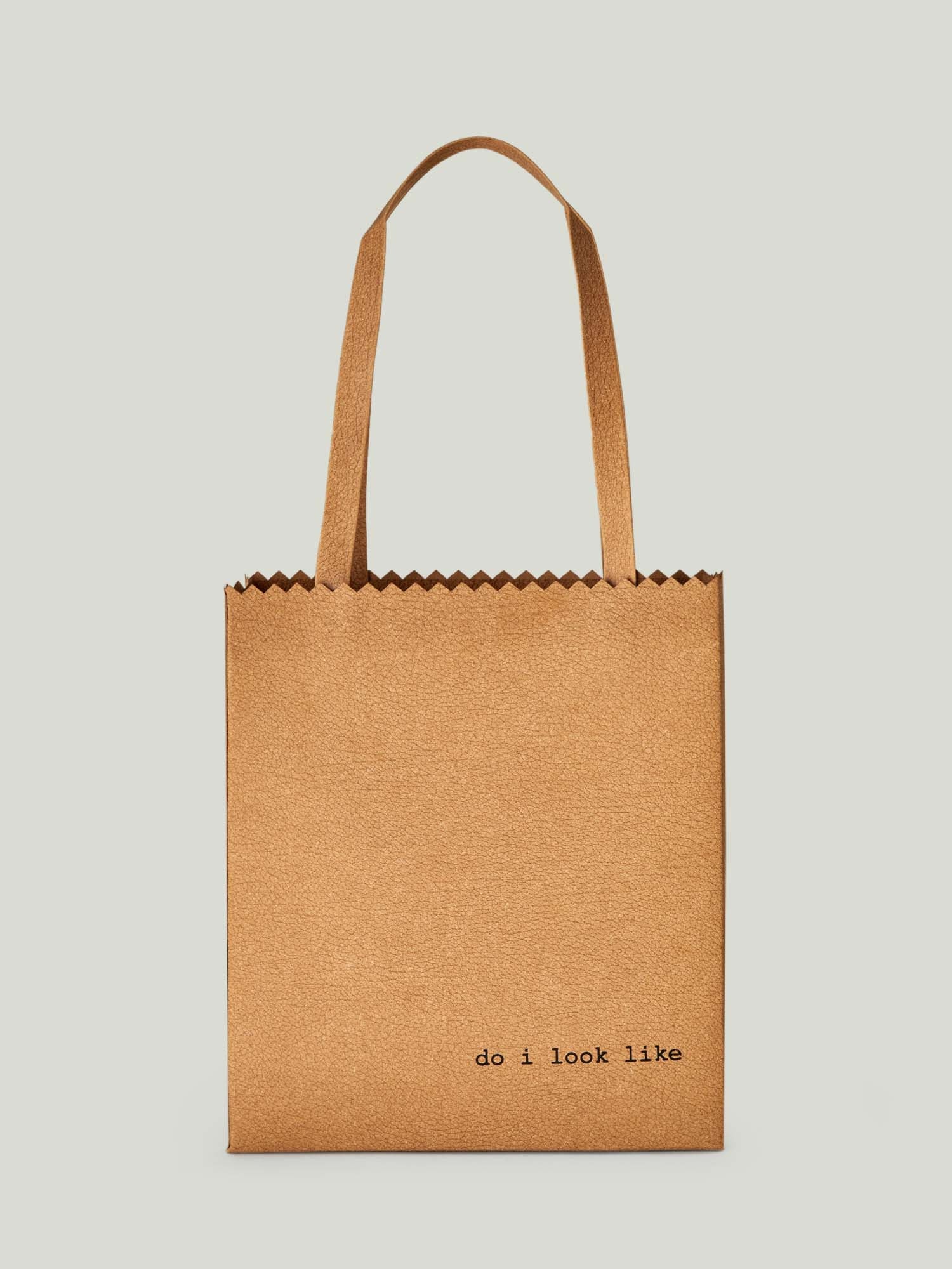 Borsa in pelle rigenerata martellata eco-sostenibile Regenesi