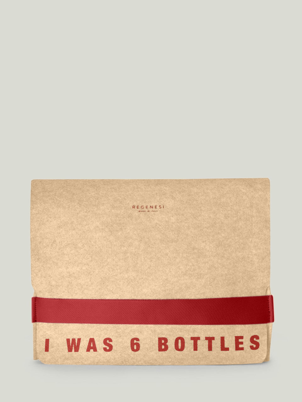 RE-FLAG CLUTCH BEIGE