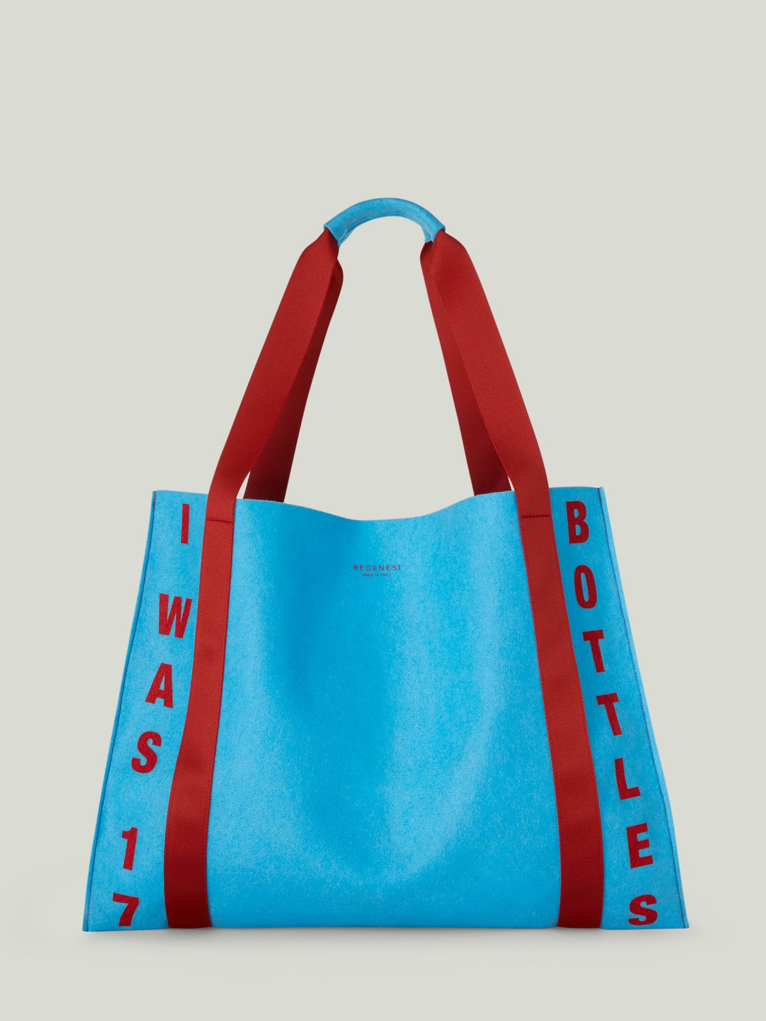 RE-FLAG MAXI SHOPPINGTASCHE TÜRKIS