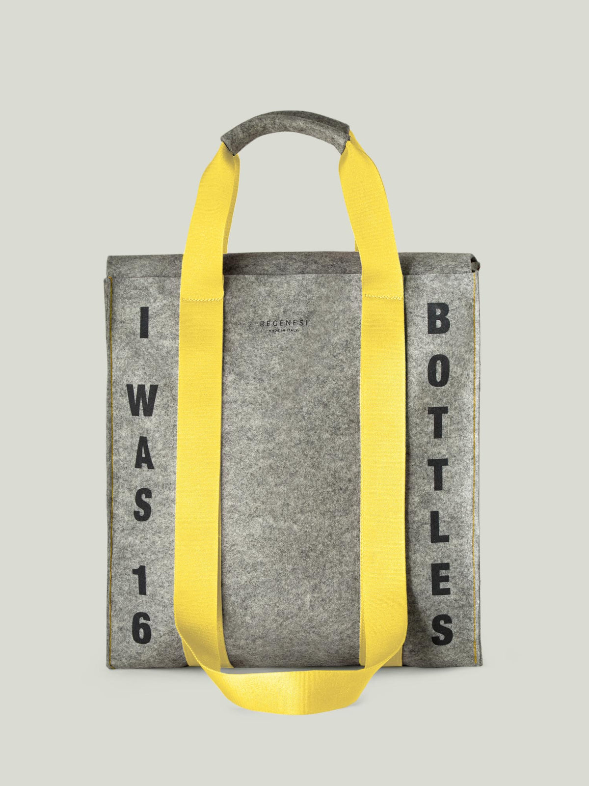 Tote bag in tessuto rigenerato Re-flag Regenesi