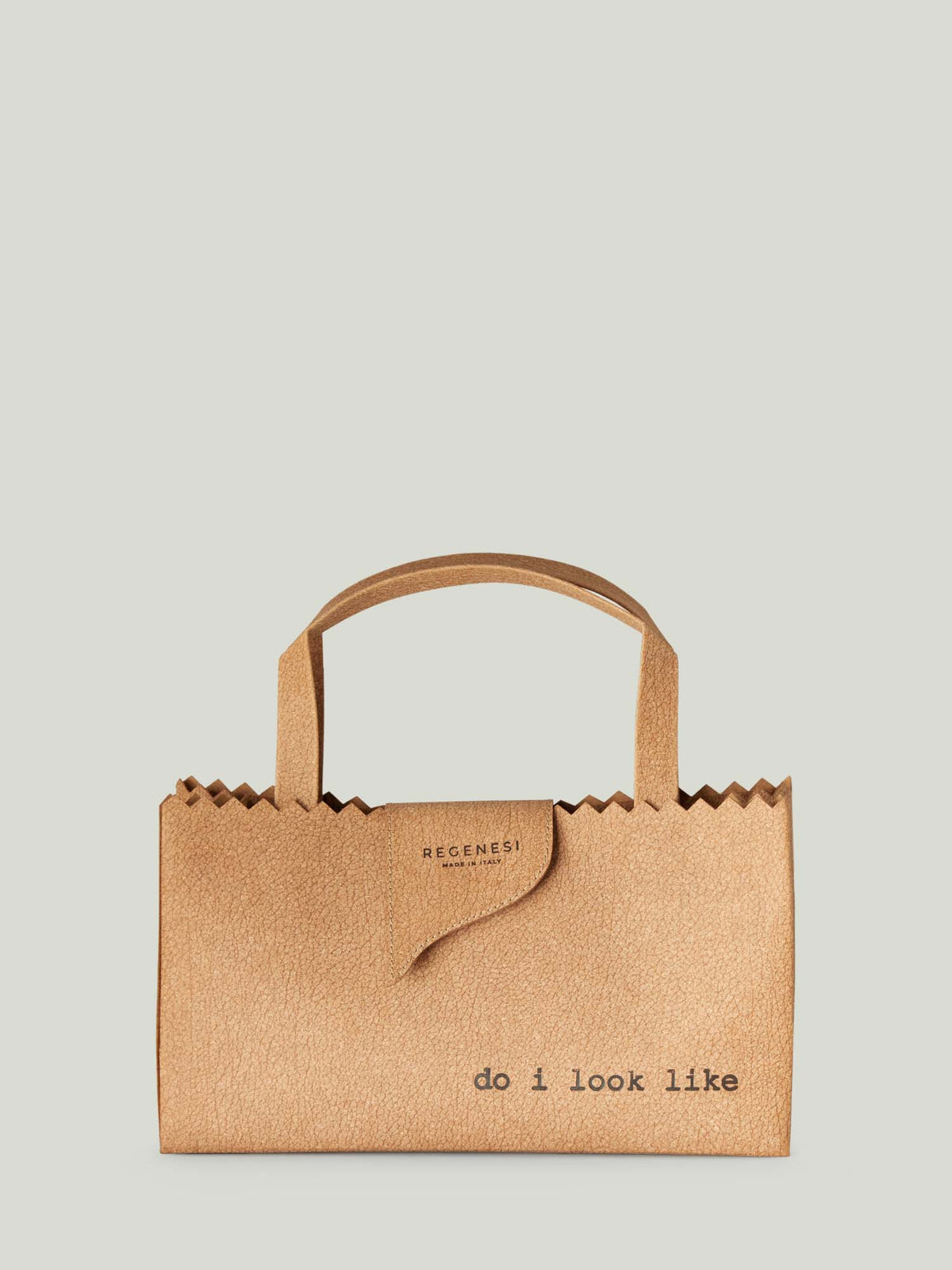 Borsa eco-sostenibile in pelle rigenerata Regenesi